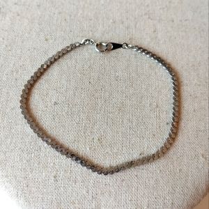 Silvertone Chain Bracelet